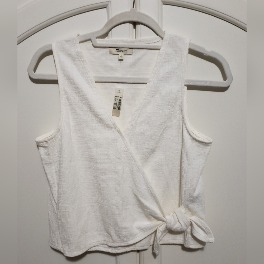 Madewell Wrap Tie Tank Top